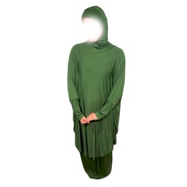 copy ofAbaya de prière avec cagoule - Taille unique- 100% coton - Soundouss