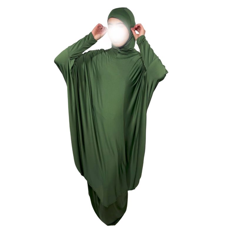 copy ofAbaya de prière avec cagoule - Taille unique- 100% coton - Soundouss