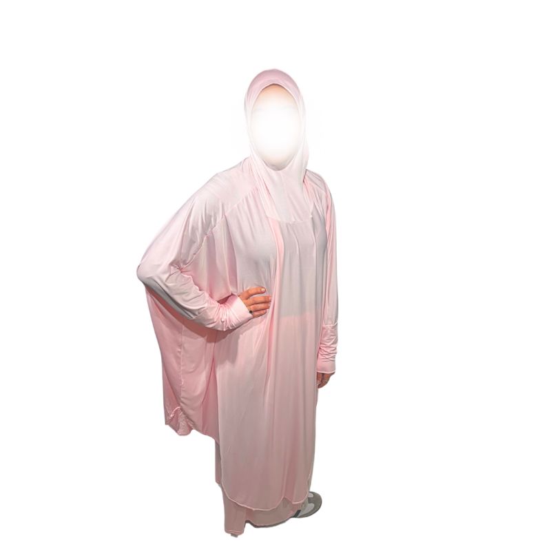 copy ofAbaya de prière avec cagoule - Taille unique- 100% coton - Soundouss