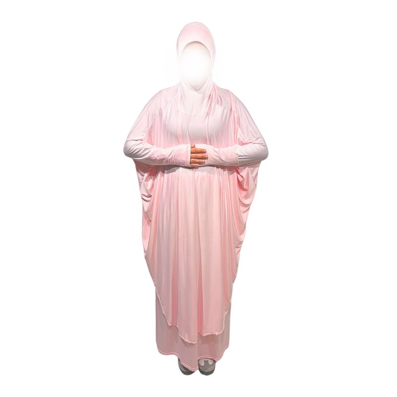 copy ofAbaya de prière avec cagoule - Taille unique- 100% coton - Soundouss