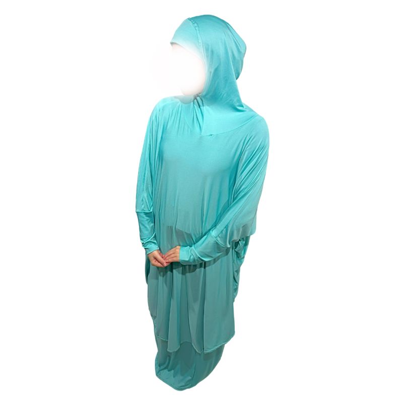 copy ofAbaya de prière avec cagoule - Taille unique- 100% coton - Soundouss