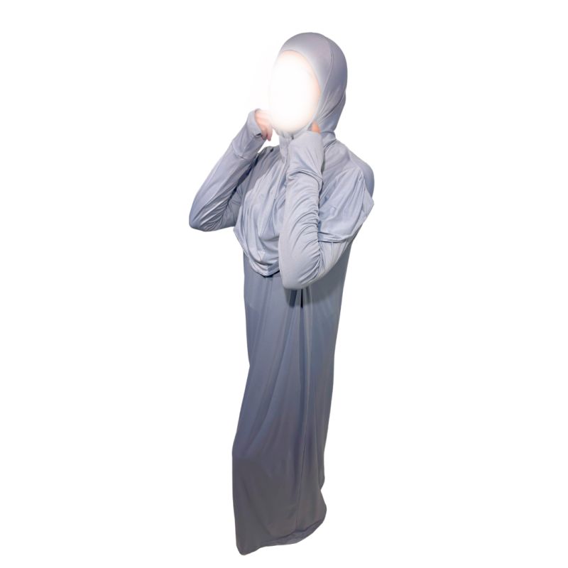 copy ofcopy ofAbaya Papillon - Noir - Microfibre Léger - Jamila