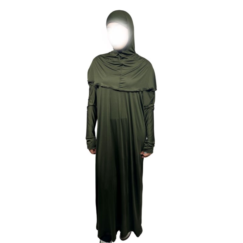 copy ofcopy ofAbaya Papillon - Noir - Microfibre Léger - Jamila