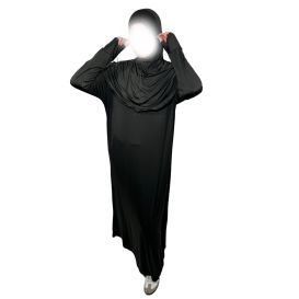 copy ofcopy ofAbaya Papillon - Noir - Microfibre Léger - Jamila