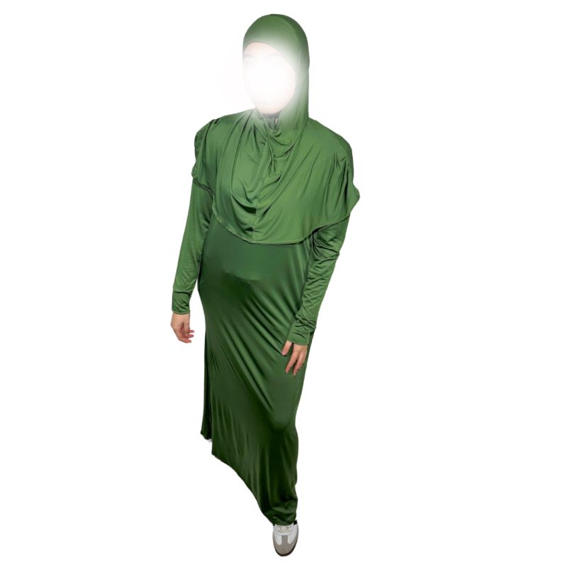copy ofcopy ofAbaya Papillon - Noir - Microfibre Léger - Jamila