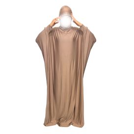 Abaya de prière papillon - Femme - Taille unique-- Soundouss