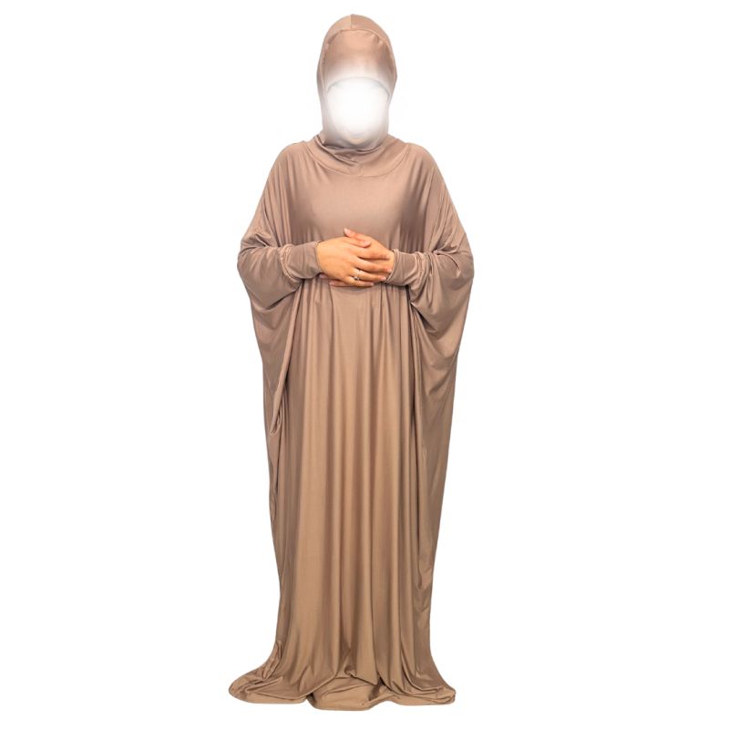 copy ofAbaya de prière avec cagoule - Taille unique- 100% coton - Soundouss