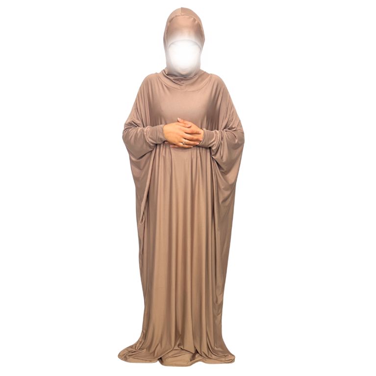 copy ofAbaya de prière avec cagoule - Taille unique- 100% coton - Soundouss