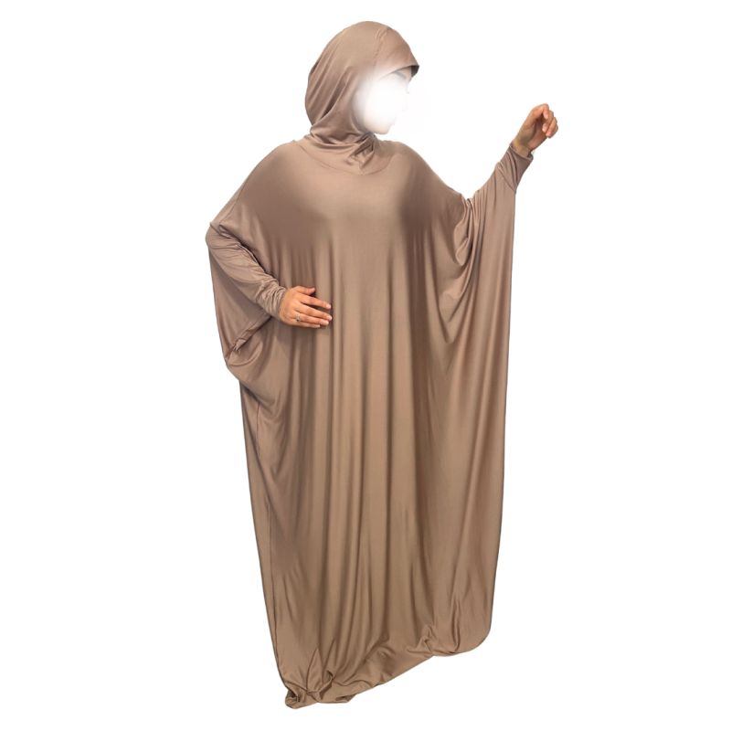copy ofAbaya de prière avec cagoule - Taille unique- 100% coton - Soundouss