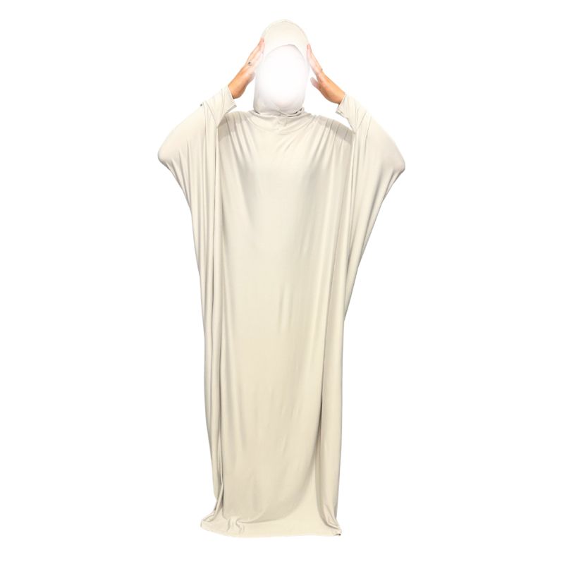 Abaya de prière papillon - Femme - Taille unique-- Soundouss
