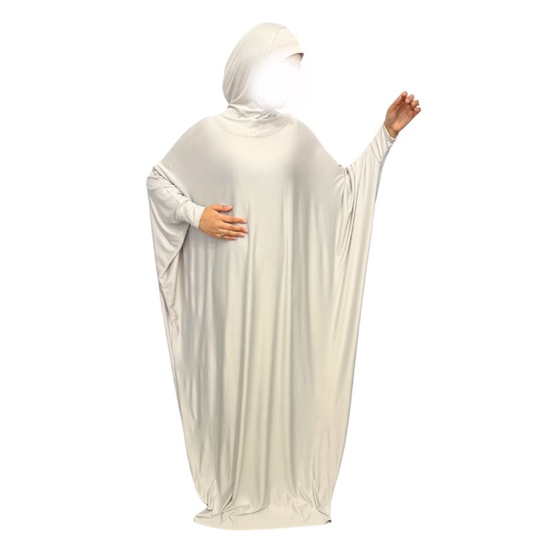 Abaya de prière papillon - Femme - Taille unique-- Soundouss