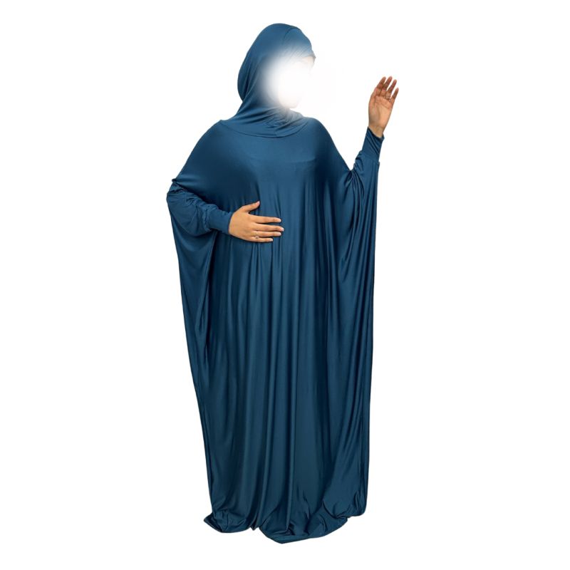copy ofAbaya de prière avec cagoule - Taille unique- 100% coton - Soundouss