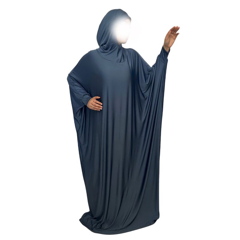 copy ofAbaya de prière avec cagoule - Taille unique- 100% coton - Soundouss