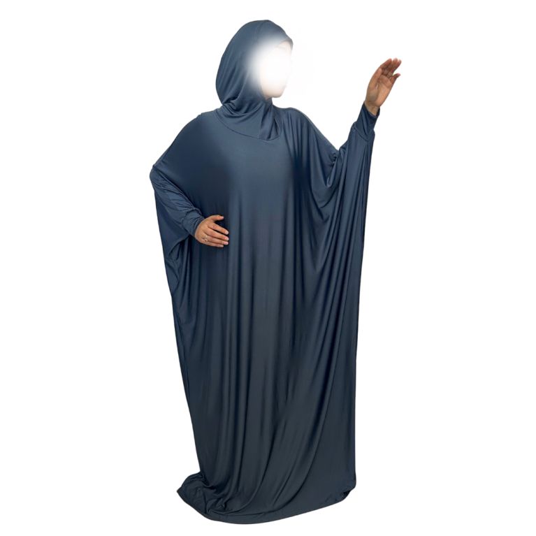copy ofAbaya de prière avec cagoule - Taille unique- 100% coton - Soundouss