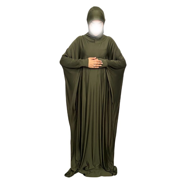 copy ofAbaya de prière avec cagoule - Taille unique- 100% coton - Soundouss