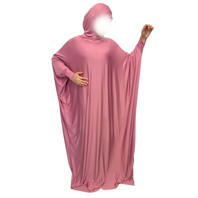 copy ofAbaya de prière avec cagoule - Taille unique- 100% coton - Soundouss