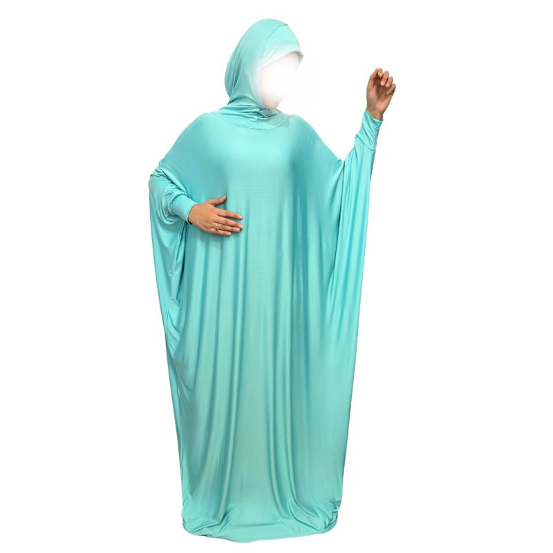 copy ofAbaya de prière avec cagoule - Taille unique- 100% coton - Soundouss