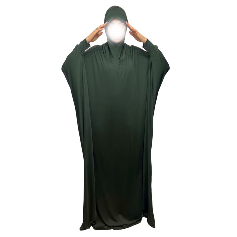 copy ofAbaya de prière avec cagoule - Taille unique- 100% coton - Soundouss