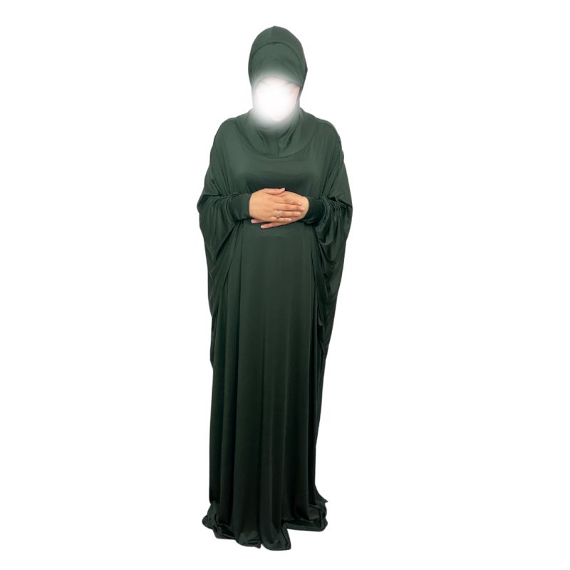 copy ofAbaya de prière avec cagoule - Taille unique- 100% coton - Soundouss