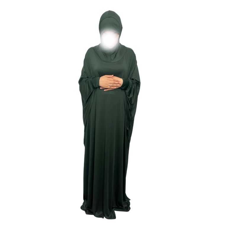 copy ofAbaya de prière avec cagoule - Taille unique- 100% coton - Soundouss