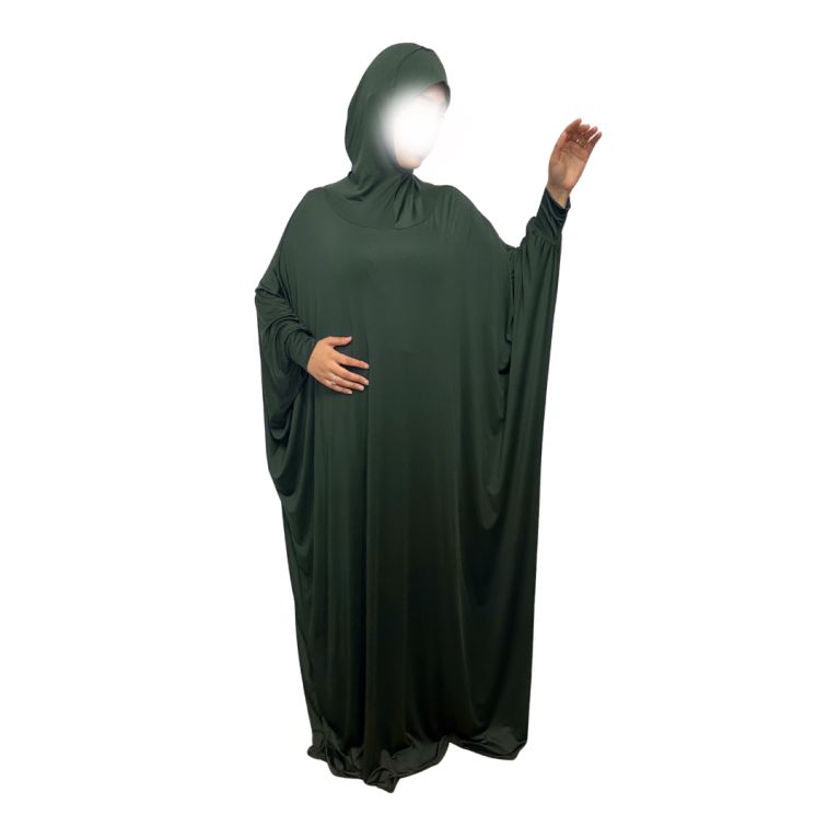 copy ofAbaya de prière avec cagoule - Taille unique- 100% coton - Soundouss