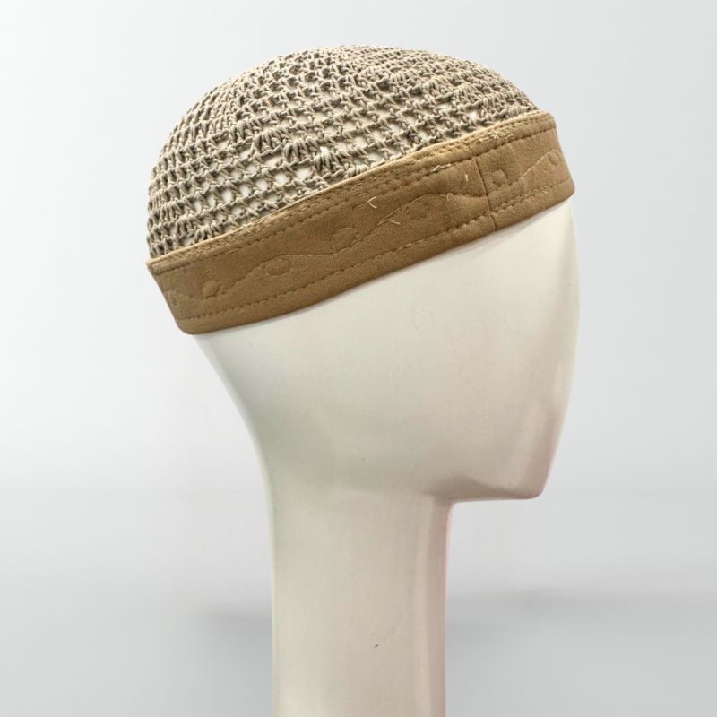 Chachia homme – Style égyptien, fait main.