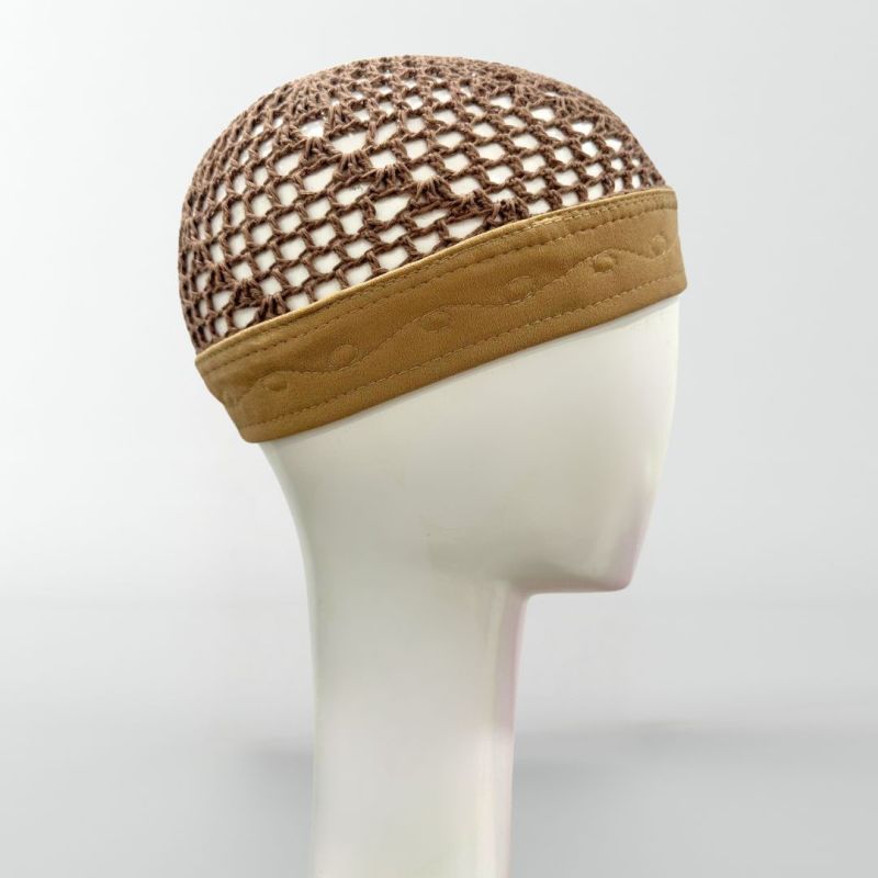 Chachia homme – Style égyptien, fait main.