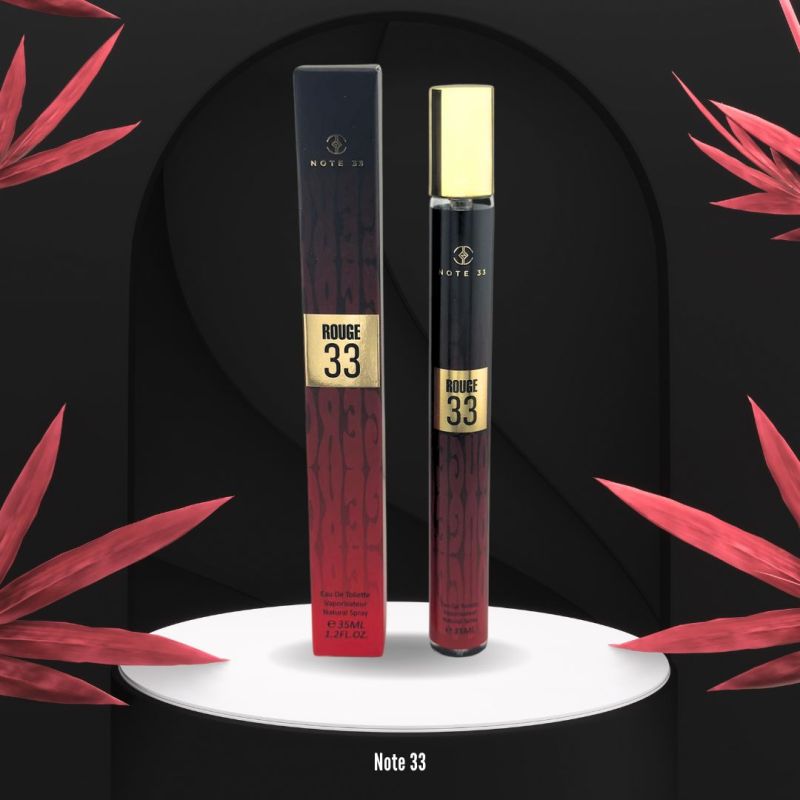 Spray Rouge 33 - eau de toilette - évocation sable - Note 33 - 35 ml