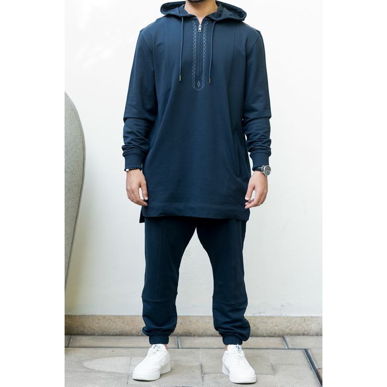 Ensemble Starter Wassat – Hoodie et Sarouel 100% Coton, 4 Saisons et Confort