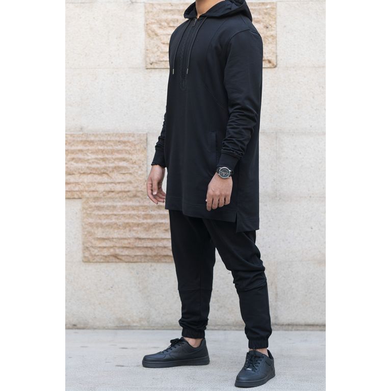 Ensemble Starter Wassat – Hoodie et Sarouel 100% Coton, 4 Saisons et Confort