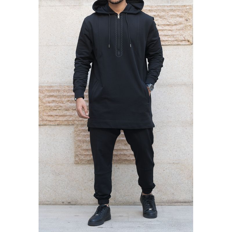 Ensemble Starter Wassat – Hoodie et Sarouel 100% Coton, 4 Saisons et Confort