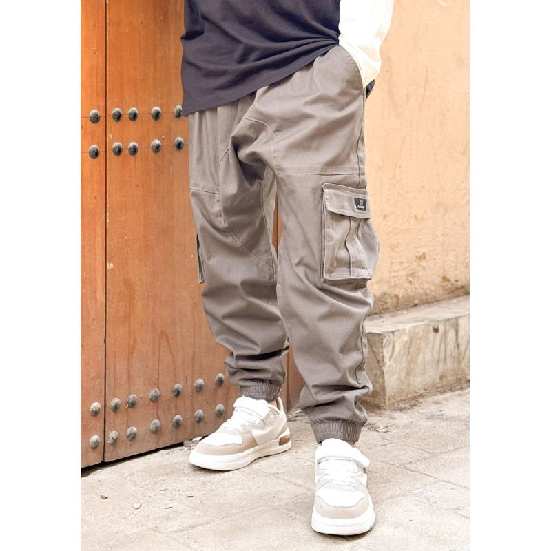 Sarouel Cargo Enfant Aswaf - Pant Pour Petits Musulmans