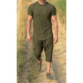 Ensemble IGO Homme - Sarouel Cargo et T-Shirt : Qaba’il