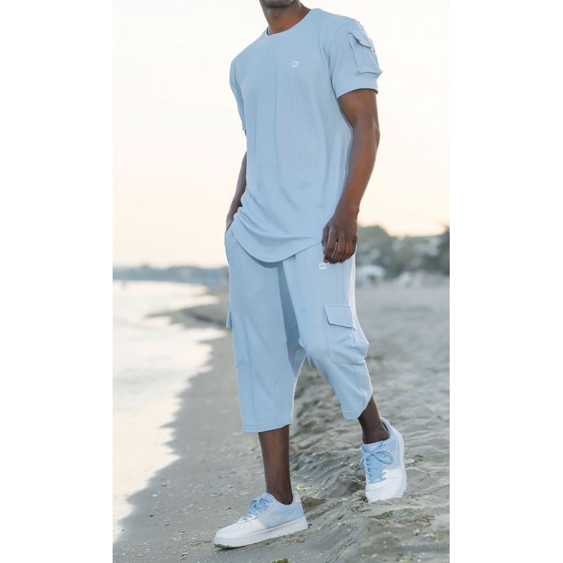 Ensemble IGO Homme - Sarouel Cargo et T-Shirt : Qaba’il