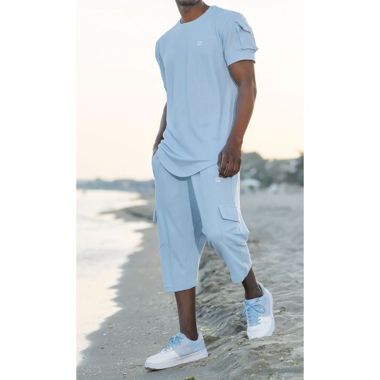 Ensemble IGO Homme - Sarouel Cargo et T-Shirt : Qaba’il Ensemble IGO Homme - Sarouel Cargo et T-Shirt : Qaba’il