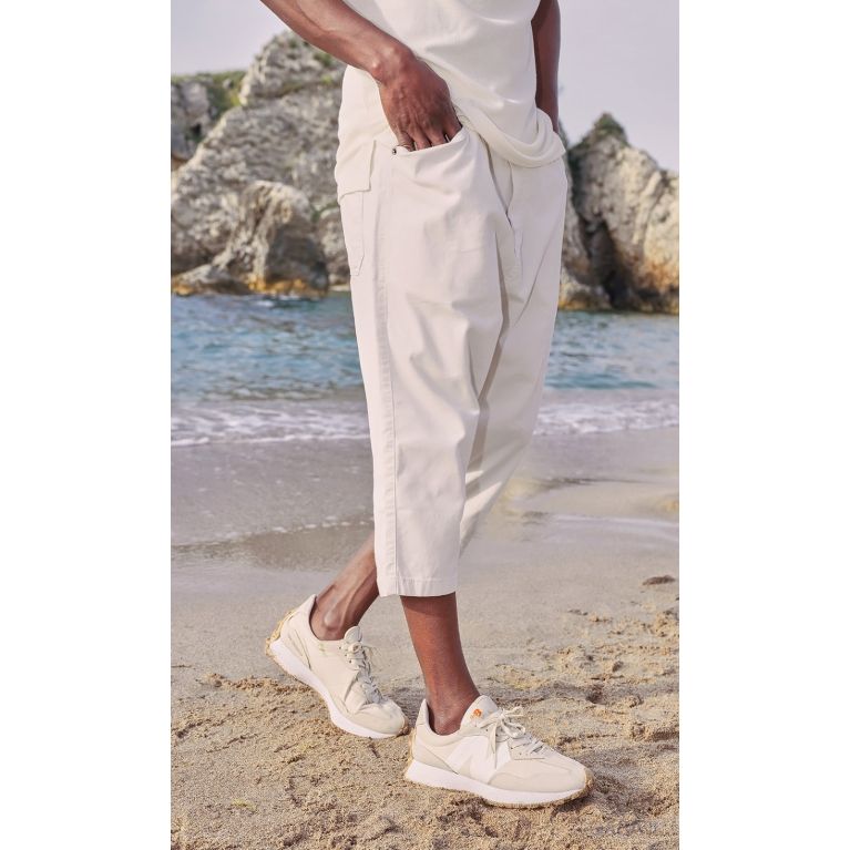 Saroual Été - Bermuda Cotton Stretch S25 - Qaba'il Saroual Été - Bermuda Cotton Stretch S25 - Qaba'il