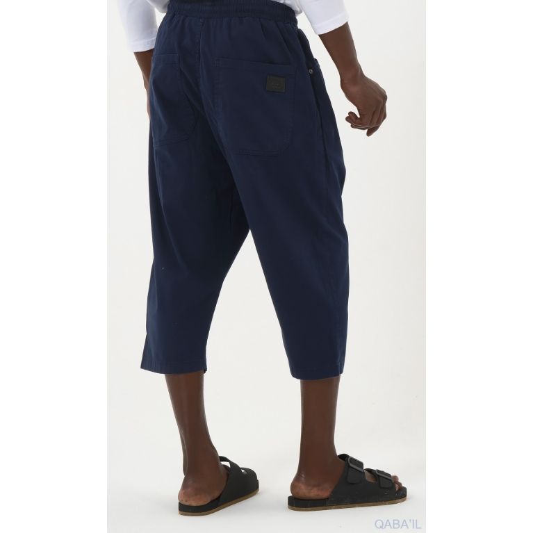 Saroual Été - Bermuda Cotton Stretch S25 - Qaba'il Saroual Été - Bermuda Cotton Stretch S25 - Qaba'il