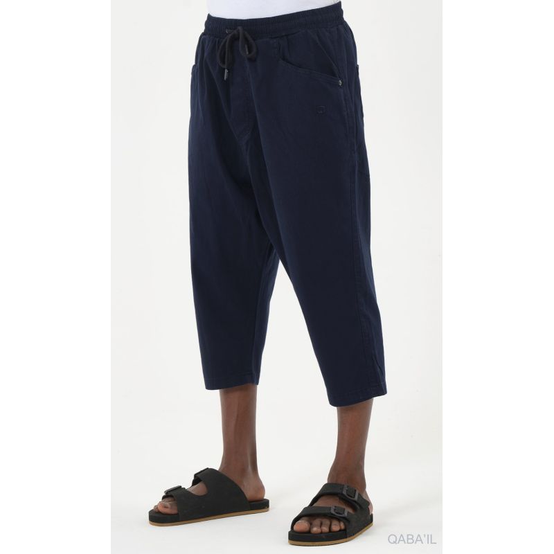 Saroual Été - Bermuda Cotton Stretch S25 - Qaba'il