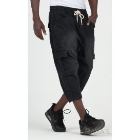 Pantacourt Cargo Jean Stretch - Qaba'il