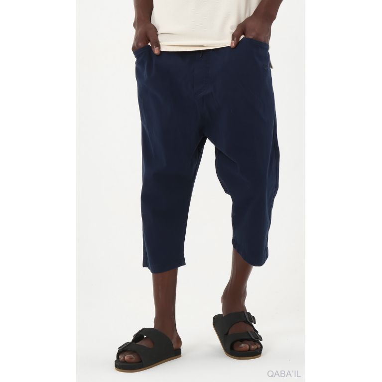 Saroual Été - Bermuda Cotton Stretch S25 - Qaba'il Saroual Été - Bermuda Cotton Stretch S25 - Qaba'il