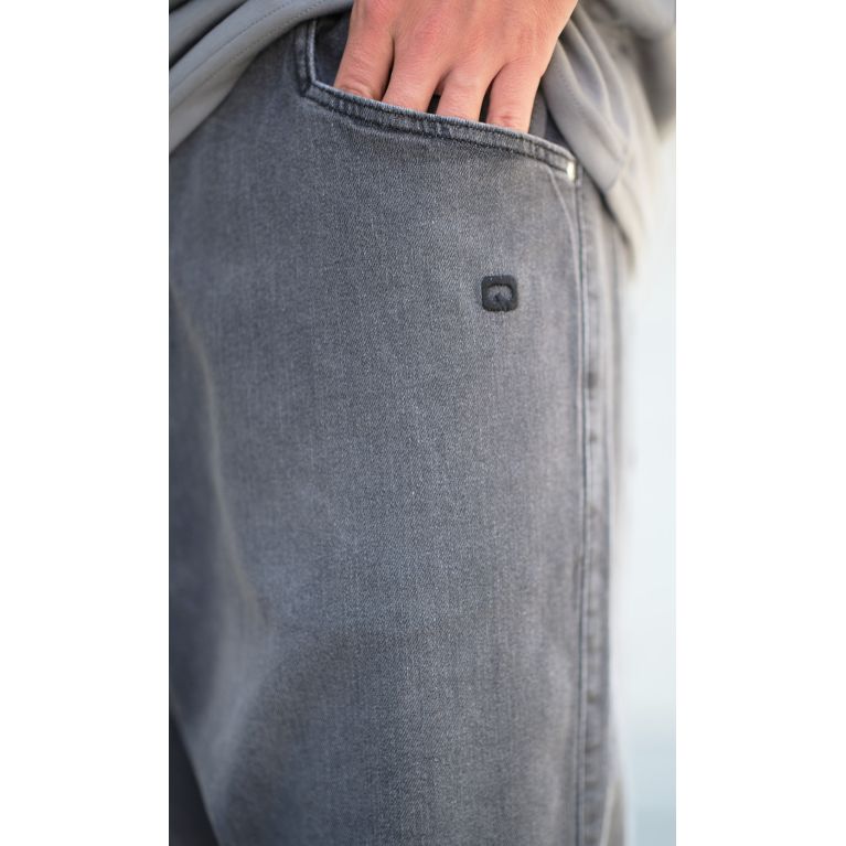 Bermuda Jean Stretch Homme - Coupe droite, tissu résistant, 4 coloris - Qaba'il Bermuda Jean Stretch Homme - Coupe droite, tissu résistant, 4 coloris - Qaba'il