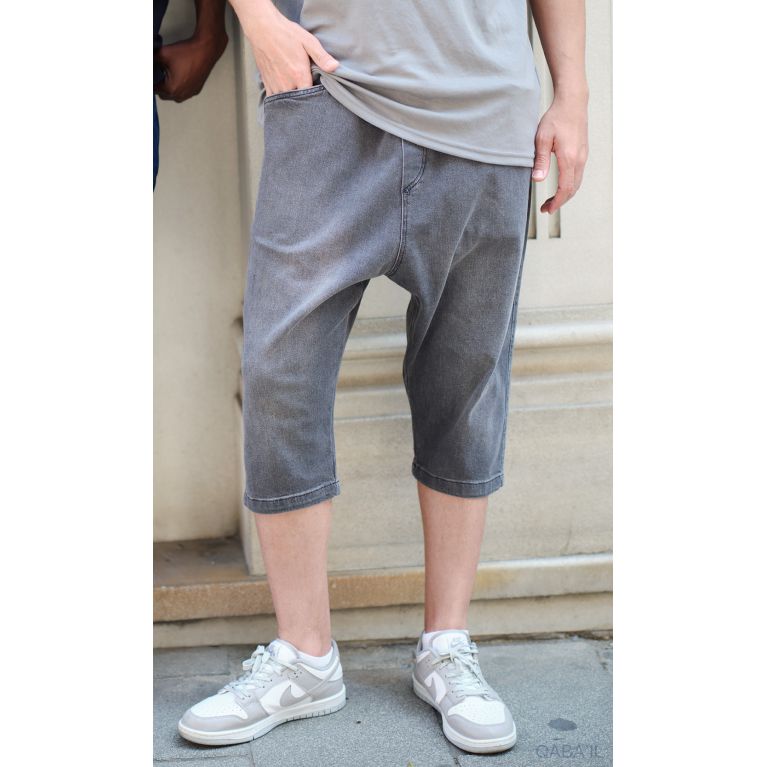 Men's Stretch Denim Bermuda Shorts – Straight Fit, Durable Fabric, 4 Colors –Qaba'il Men's Stretch Denim Bermuda Shorts – Straight Fit, Durable Fabric, 4 Colors –Qaba'il