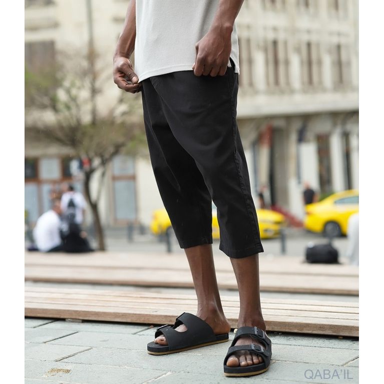 Bermuda Jean Stretch Homme - Coupe droite, tissu résistant, 4 coloris - Qaba'il Bermuda Jean Stretch Homme - Coupe droite, tissu résistant, 4 coloris - Qaba'il