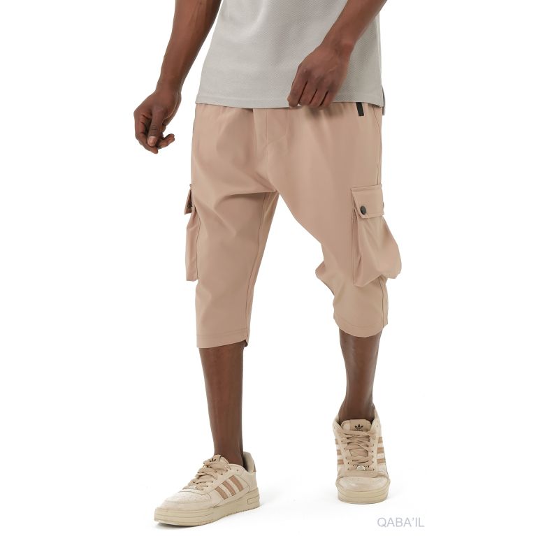Pantacourt Cargo TREK Homme – Tissu technique léger, style Bootcamp été - Qaba'il