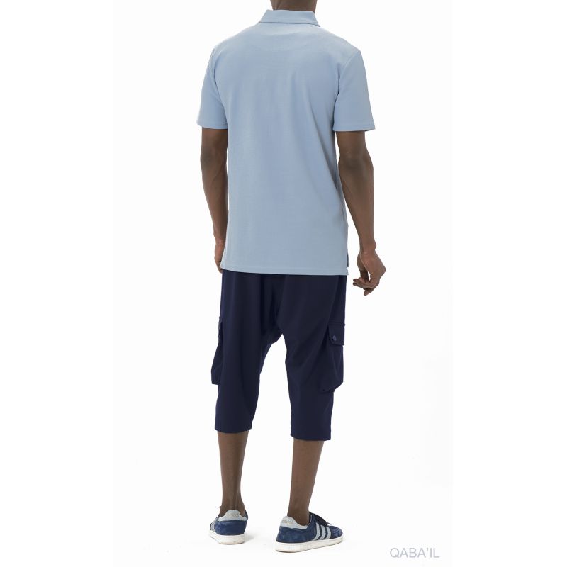 Pantacourt Cargo TREK Homme – Tissu technique léger, style Bootcamp été - Qaba'il