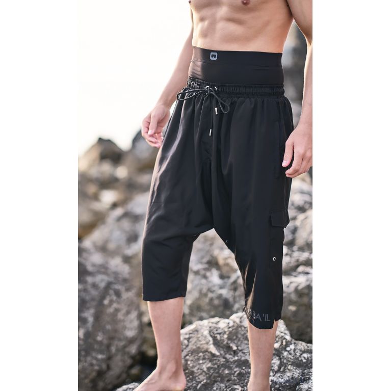 QABA’IL Muslim Men’s Swim Sarouel – Modestwear with Awrah Cover, Fast Dry, Loose Fit QABA’IL Muslim Men’s Swim Sarouel – Modestwear with Awrah Cover, Fast Dry, Loose Fit