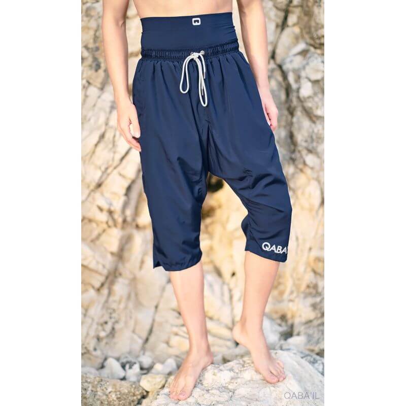 QABA’IL Muslim Men’s Swim Sarouel – Modestwear with Awrah Cover, Fast Dry, Loose Fit