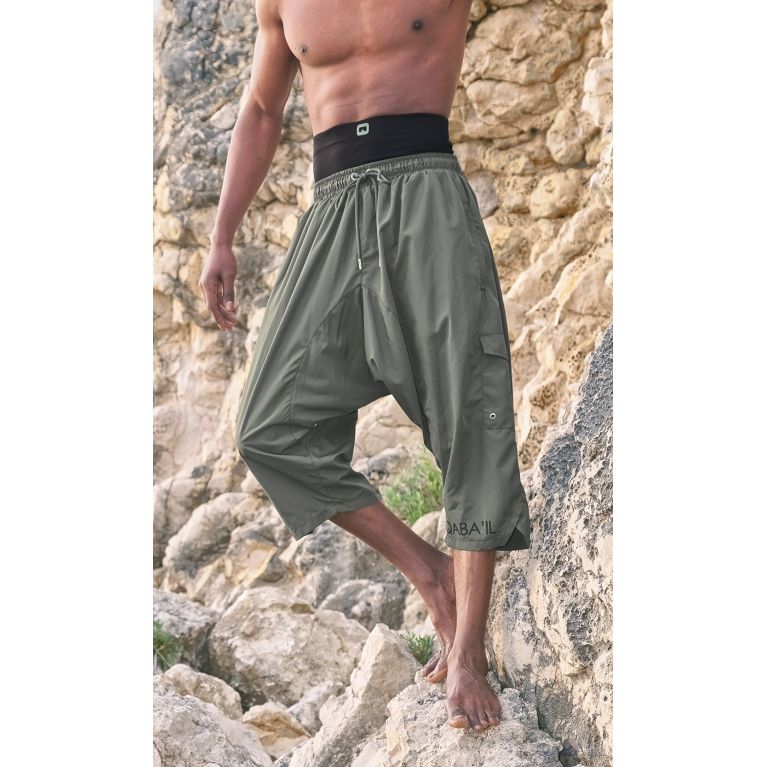 Sarouel de Bain Homme Musulman QABA’IL – Avec Cache-‘Awra, Séchage Rapide Sarouel de Bain Homme Musulman QABA’IL – Avec Cache-‘Awra, Séchage Rapide