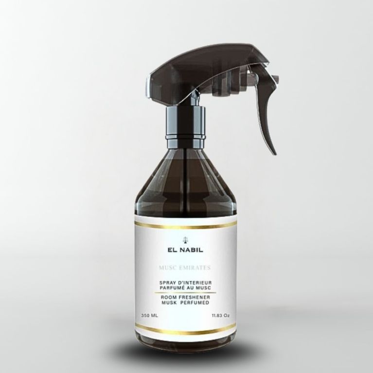 Musc Emirates - Room Freshener - Parfum d'intérieur - El Nabil - 350ml