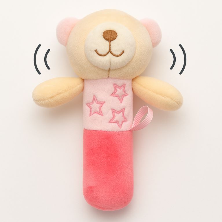 Doudou Hochet Sans yeux- peluche islam - Soundouss Doudou Hochet Sans yeux- peluche islam - Soundouss